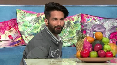 Shahid Kapoor during an episode shoot for The Kapil Sharma Show. Shahid Kapoor during an episode shoot for The Kapil Sharma Show.