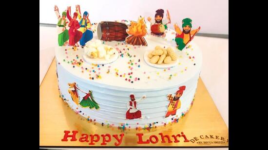 Lohri Party Cake | Flat 10% Discount | YummyCake
