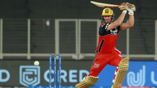 AB de Villiers in action for RCB in IPL 2021. (RCB/Twitter) AB de Villiers in action for RCB in IPL 2021. (RCB/Twitter)