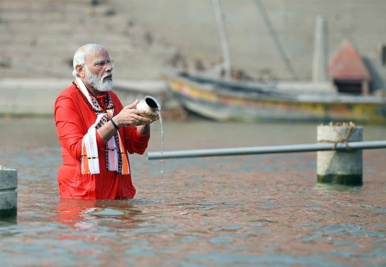 PM Narendra Modi asked for “inputs” from his “young friends” on the occasion of 25th National Youth Festival to be held in Puducherry today. (ANI ) PM Narendra Modi asked for “inputs” from his “young friends” on the occasion of 25th National Youth Festival to be held in Puducherry today. (ANI )