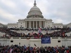 A mob of supporters of former US President Donald Trump storm the US Capitol Building in Washington on January 6, 2021. (Leah Millis / REUTERS) A mob of supporters of former US President Donald Trump storm the US Capitol Building in Washington on January 6, 2021. (Leah Millis / REUTERS)