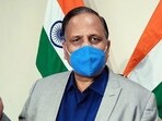 Delhi health minister Satyendar Jain.(HT file photo)