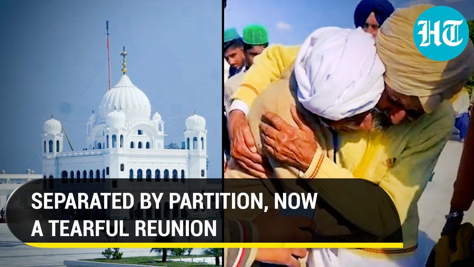 Kartarpur: Tearful reunion of siblings separated during 1947 ...