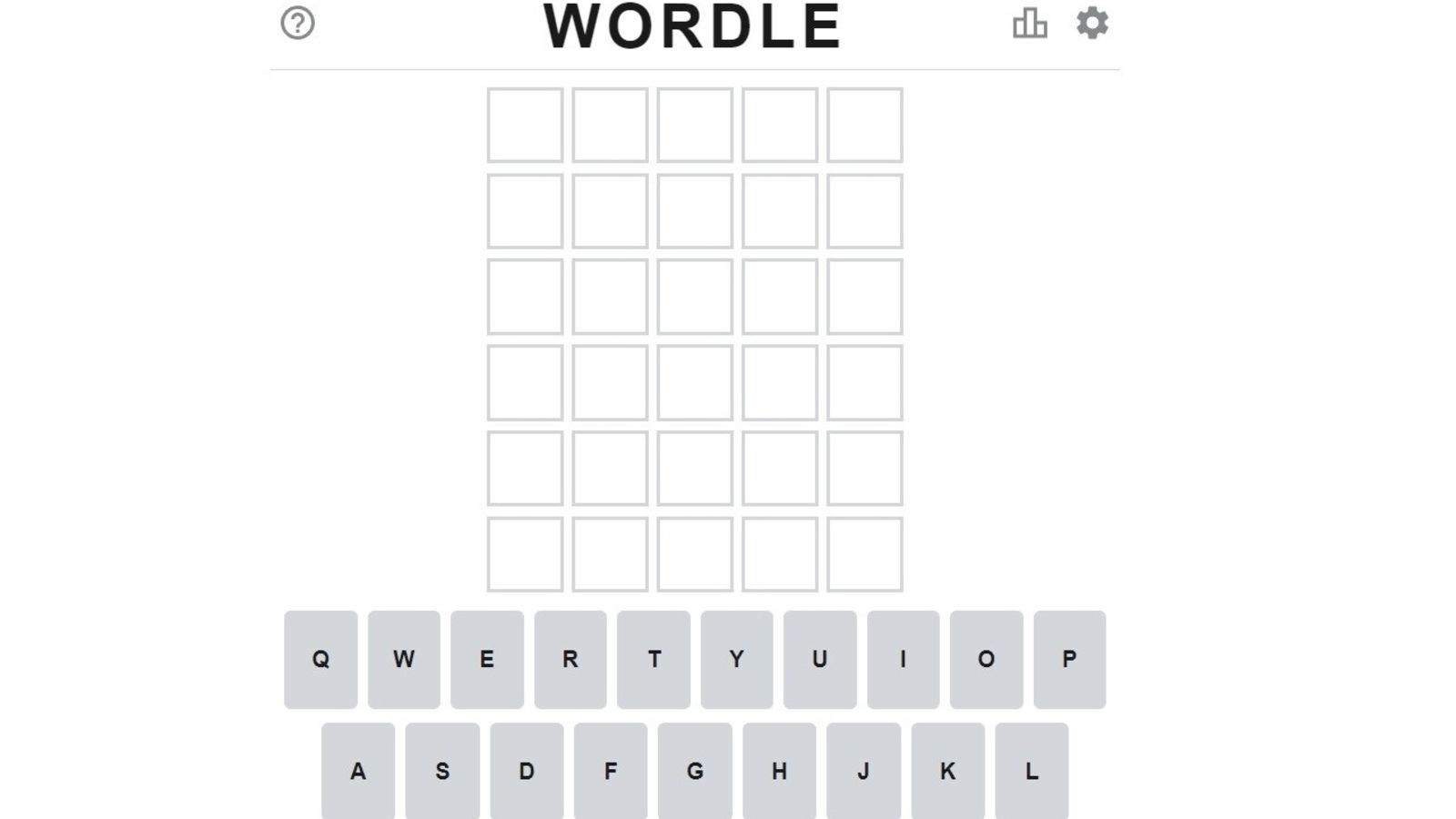 Wordle website