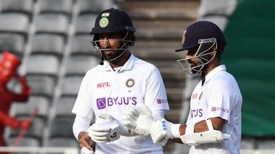 Cheteshwar Pujara and Ajinkya Rahane (ANI) Cheteshwar Pujara and Ajinkya Rahane (ANI)
