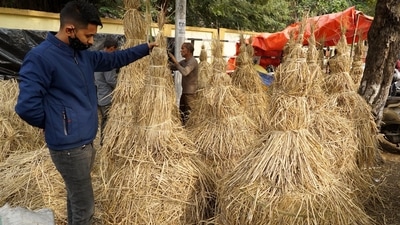 Bhogali Bihu is one of the major festivals celebrated in the northeastern state of Assam every year to mark the end of the harvesting season. This year, it will be observed on 14. Preparations have started in Assam in full swing and people were seen crowding market areas to buy fish and meat ahead of the main festival. (ANI) Bhogali Bihu is one of the major festivals celebrated in the northeastern state of Assam every year to mark the end of the harvesting season. This year, it will be observed on 14. Preparations have started in Assam in full swing and people were seen crowding market areas to buy fish and meat ahead of the main festival. (ANI)