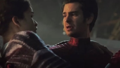 Andrew Garfield and Zendaya in Spider-Man: No Way Home. Andrew Garfield and Zendaya in Spider-Man: No Way Home.