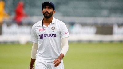 Jasprit Bumrah of India. Jasprit Bumrah of India. 