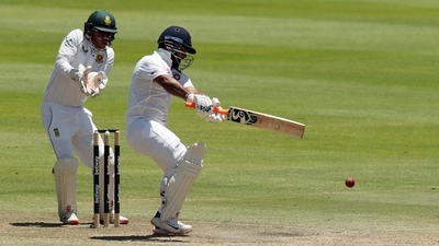 Cricket - Third Test - South Africa v India - Newlands Cricket Ground, Cape Town, South Africa - January 13, 2022 India's Rishabh Pant in action REUTERS/Sumaya Hisham (REUTERS)