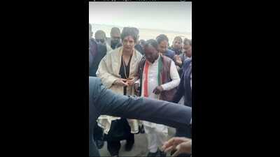 Gond, a first graduate of his village, has thanked the Congress leadership for giving him a chance to contest the Uttar Pradesh assembly elections. (File photo) Gond, a first graduate of his village, has thanked the Congress leadership for giving him a chance to contest the Uttar Pradesh assembly elections. (File photo)
