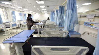 An inside view of the newly built 120-bed Covid isolation ward at Guru Harkrishan Hospital, near Sarai Kale Khan in New Delhi. Fifty per cent of the deaths were recorded within a day of the patients being admitted, suggesting their condition was already critical when they received medical attention. (Sanjeev Verma/HT Photo) An inside view of the newly built 120-bed Covid isolation ward at Guru Harkrishan Hospital, near Sarai Kale Khan in New Delhi. Fifty per cent of the deaths were recorded within a day of the patients being admitted, suggesting their condition was already critical when they received medical attention. (Sanjeev Verma/HT Photo)