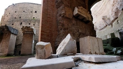 The accident struck at the shrine of Imam Hamza, connected to the family of the Prophet Mohammed. (REUTERS)