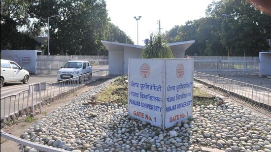 Panjab University on Thursday issued an advisory for hostels. (HT Photo)