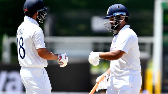 Cape Town, Jan 13 (ANI): India's Virat Kohli and Rishabh Pant during the 3rd day of the third Test cricket match between South Africa and India, at Newlands stadium in Cape Town on Thursday. (ANI Photo)(ANI)