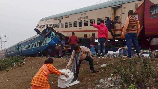 PTI01 13 2022 000171A 0 1642086727275 1642086792110 "Since some of them are in a critical condition, the death toll may go up," Jalpaiguri District Magistrate Moumita Godara Basu said, adding rescuers were thoroughly searching each coach for survivors and bodies through darkness and thick fog.(PTI)