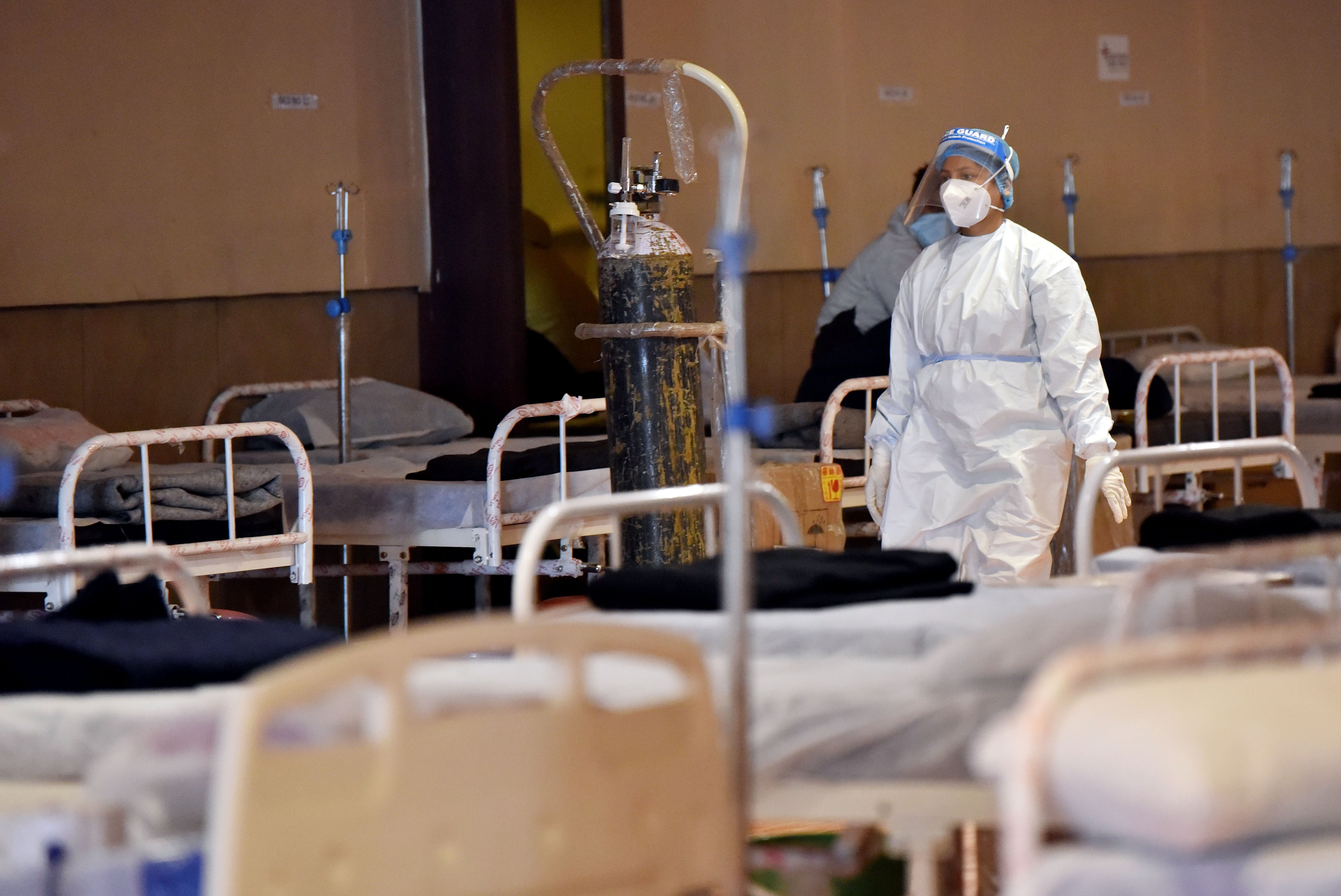 &nbsp;The number of patients in hospitals in Delhi has risen to 2,369.(ANI)