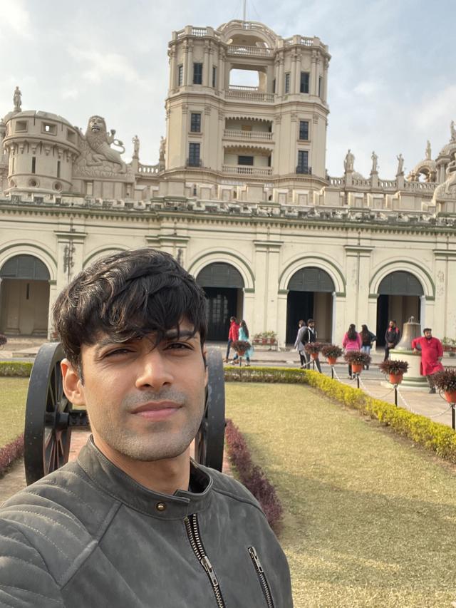 Mohit at La Martiniere College, Lucknow. Mohit at La Martiniere College, Lucknow.
