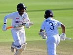 India's Cheteshwar Pujara and Ajinkya Rahane running between the wicket on the 3rd day of 2nd Test match between India and South Africa, at Imperial Wanderers Stadium in Johannesburg.(ANI) India's Cheteshwar Pujara and Ajinkya Rahane running between the wicket on the 3rd day of 2nd Test match between India and South Africa, at Imperial Wanderers Stadium in Johannesburg.(ANI)