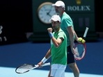 Serbian tennis player Novak Djokovic gestures as he practices at Melbourne Park as questions remain over the legal battle regarding his visa to play in the Australian Open in Melbourne, Australia, January 13, 2022