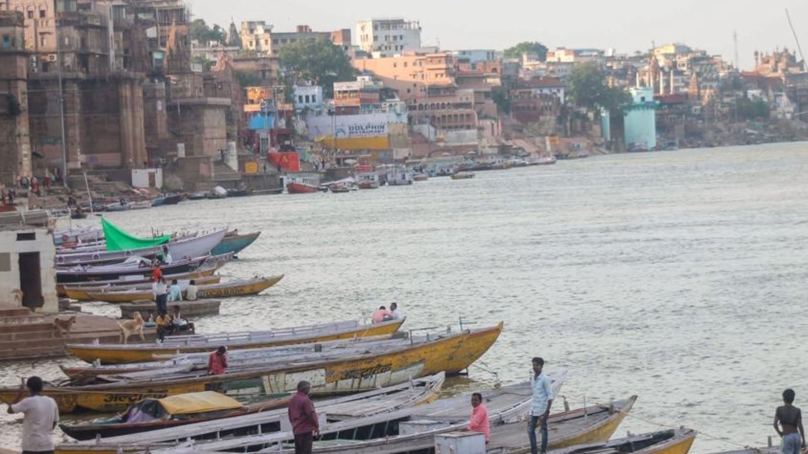 As Covid-19 cases surge, Ganga ghats wear deserted look on Makar Sankranti