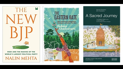 Our pick of great reads this week includes a study of the paintings that go with a Shaiva text, a guide to war and peace in the northeast, and a big book of data that provides fresh insights into the new BJP. (HT Team) Our pick of great reads this week includes a study of the paintings that go with a Shaiva text, a guide to war and peace in the northeast, and a big book of data that provides fresh insights into the new BJP. (HT Team)