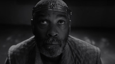 The Tragedy of Macbeth movie review: Denzel Washington in a still from the movie.