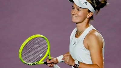 Czech Republic's Barbora Krejcikova (REUTERS)