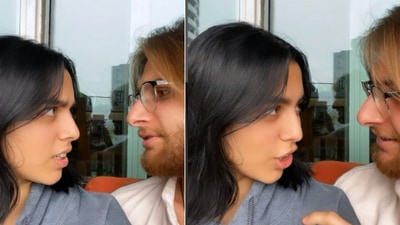 Aaliyah Kashyap shares funny video with boyfriend Shane Gregoire. (Instagram)