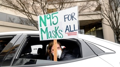 The CDC has evolved its mask guidance throughout the pandemic. (AP) The CDC has evolved its mask guidance throughout the pandemic. (AP)