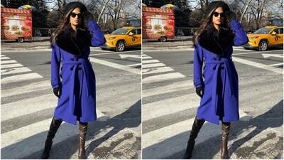 Harnaaz had also shared pictures from her day out in New York and gave us winter styling tips with this look too. She embraced Parisian vibes for enjoying a sunny day, and we loved every bit of it. "Let your light shine so brightly that others can see their way out of the dark," Harnaaz captioned the post. (Instagram/@harnaazsandhu_03) Harnaaz had also shared pictures from her day out in New York and gave us winter styling tips with this look too. She embraced Parisian vibes for enjoying a sunny day, and we loved every bit of it. "Let your light shine so brightly that others can see their way out of the dark," Harnaaz captioned the post. (Instagram/@harnaazsandhu_03)