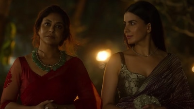 Shefali Shah and Kirti Kulhari in a still from Human. Shefali Shah and Kirti Kulhari in a still from Human.