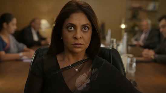 Human review: Shefali Shah in a still from the Disney+ Hotstar series.