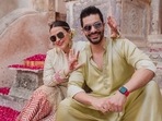 Neha Dhupia and Angad Bedi nail best baraati looks for Katrina Kaif-Vicky Kaushal's wedding in throwback pics Neha Dhupia and Angad Bedi nail best baraati looks for Katrina Kaif-Vicky Kaushal's wedding in throwback pics