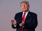 Former President Donald Trump prepares to take the stage during a rally in Arizona.(AP) Former President Donald Trump prepares to take the stage during a rally in Arizona.(AP)