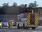 Firefighters are shown at the scene of an explosion in Ottawa, Ontario.(AP) Firefighters are shown at the scene of an explosion in Ottawa, Ontario.(AP)