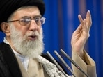 Iran's Supreme Leader Ayatollah Ali Khamenei speaks during Friday prayers in Tehran.
