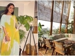 Dia Mirza shared a photo of her home. Dia Mirza shared a photo of her home.