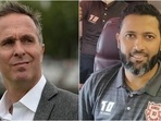Following India's disappointing defeat, former England captain Michael Vaughan and India's former opener Wasim Jaffer had a hilarious interaction.(Getty/Punjab Kings) Following India's disappointing defeat, former England captain Michael Vaughan and India's former opener Wasim Jaffer had a hilarious interaction.(Getty/Punjab Kings)