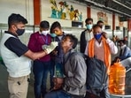 As many as 9,132 new Covid-19 recoveries were recorded in West Bengal on Saturday as opposed to Friday's 8,687,(PTI) As many as 9,132 new Covid-19 recoveries were recorded in West Bengal on Saturday as opposed to Friday's 8,687,(PTI)