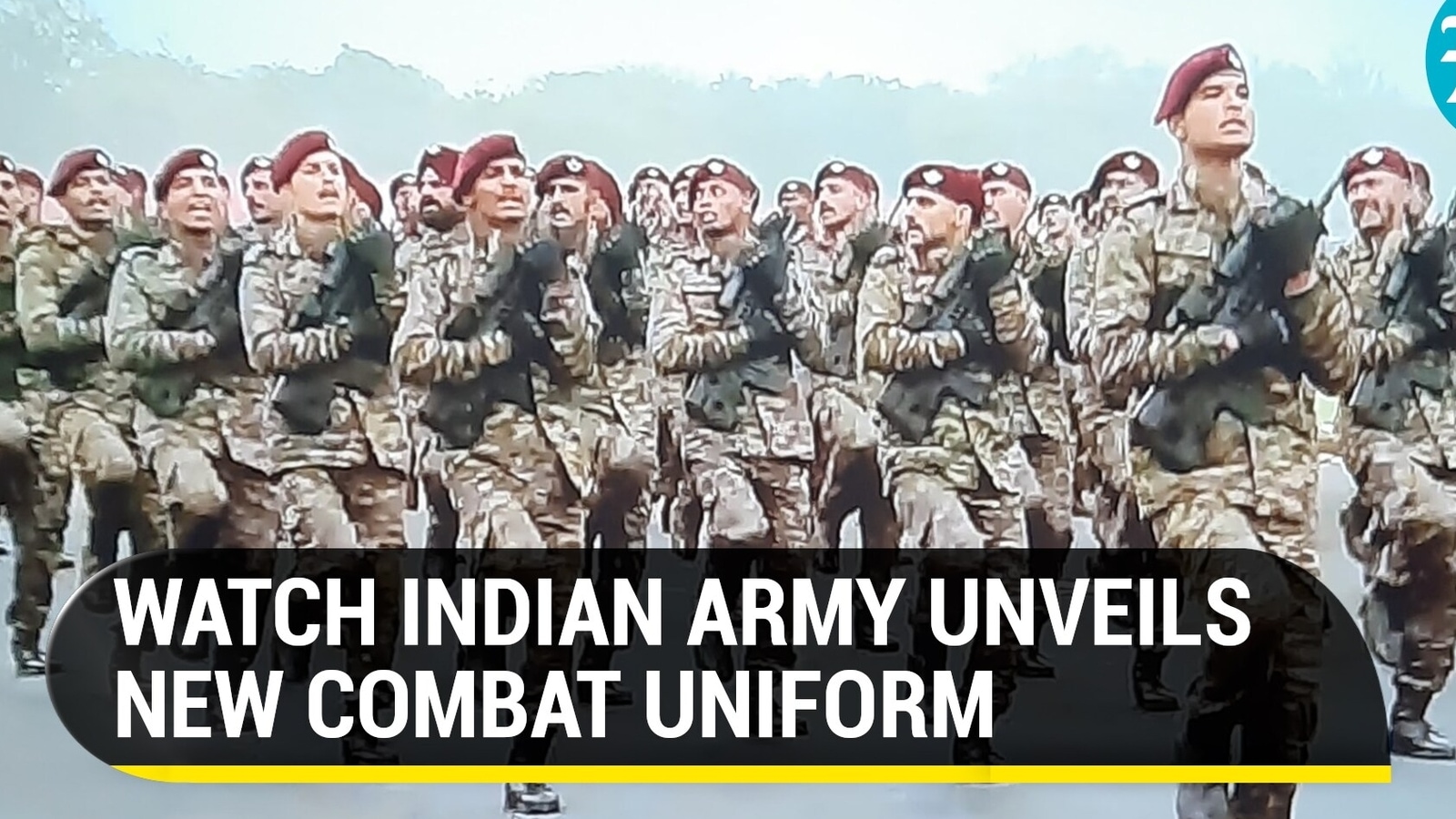 Pics: Indian Army unveils new uniform at the parade ground on Army Day -  India News News