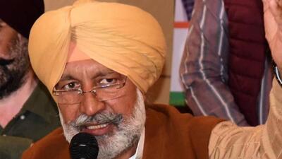 Former Congress minister Balbir Sidhu, 61, has won the Mohali seat three times in a row since 2007. (HT Photo)