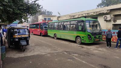 Dera Bassi constituency, comprising Dera Bassi, Zirakpur and Lalru towns, has remained deprived of a proper bus stand, say residents. (HT Photo)