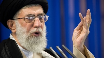 Iran's Supreme Leader Ayatollah Ali Khamenei speaks during Friday prayers in Tehran. (REUTERS)