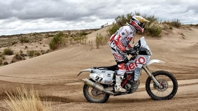 Joaquim Rodrigues a.k.a “J-Rod”, will lead Hero’s challenge in the absence of the injured CS Santosh. (Hero Motosports Team Rally) Joaquim Rodrigues a.k.a “J-Rod”, will lead Hero’s challenge in the absence of the injured CS Santosh. (Hero Motosports Team Rally)