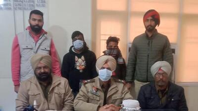 Accused arrested by PAU police for stealing cash and .32 bore revolver in Ludhiana also confessed their involvement in such burglaries and claimed that they had stolen only taps (HT PHOTO) Accused arrested by PAU police for stealing cash and .32 bore revolver in Ludhiana also confessed their involvement in such burglaries and claimed that they had stolen only taps (HT PHOTO)