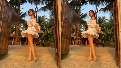 Professionally, Mouni has Alia Bhatt and Ranbir Kapoor's Brahmastra Part One: Shiva in the pipeline. The film, the first instalment in Ayan Mukerji's three-part epic trilogy, also stars Amitabh Bachchan, Dimple Kapadia and Nagarjuna Akkineni. (Instagram/@imouniroy) Professionally, Mouni has Alia Bhatt and Ranbir Kapoor's Brahmastra Part One: Shiva in the pipeline. The film, the first instalment in Ayan Mukerji's three-part epic trilogy, also stars Amitabh Bachchan, Dimple Kapadia and Nagarjuna Akkineni. (Instagram/@imouniroy)