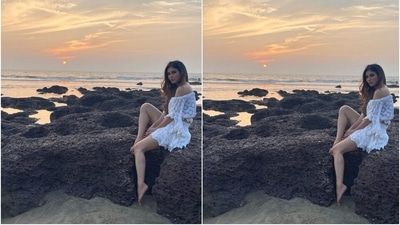 Mouni sat barefoot on beachside rocks or twirled on the beach to get pictures clicked in the ensemble. She also enjoyed a stunning sunset and the calm sea. The photos gave us wanderlust goals, as we ended up missing our past holidays. What about you? (Instagram/@imouniroy) Mouni sat barefoot on beachside rocks or twirled on the beach to get pictures clicked in the ensemble. She also enjoyed a stunning sunset and the calm sea. The photos gave us wanderlust goals, as we ended up missing our past holidays. What about you? (Instagram/@imouniroy)