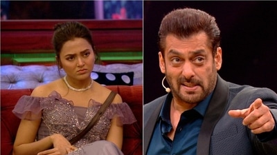 Salman Khan scolded Tejasswi Prakash on Bigg Boss 15. Salman Khan scolded Tejasswi Prakash on Bigg Boss 15.