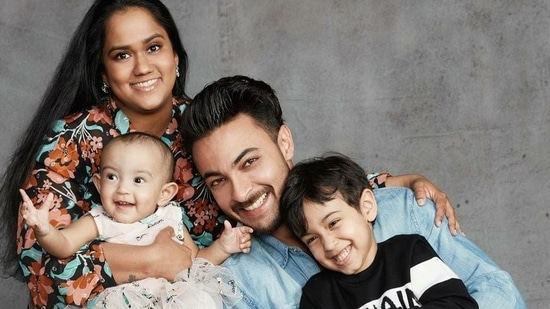 Aayush Sharma says he has decided not to post pictures of his kids online.