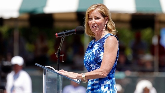 File photo of Chris Evert.(AP) File photo of Chris Evert.(AP)